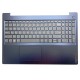 Carcasa superioara cu tastatura palmrest Laptop, Lenovo, IdeaPad 3-15ARE05 Type 81W4, albastru, layout US Carcasa Laptop