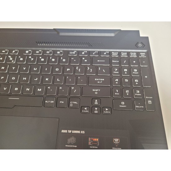 Carcasa superioara cu tastatura palmrest Laptop, Asus, Tuf Gaming FX506, FX506LI, FX506IU, 3BBKXTAJN00, FX506LU, FX506LH, rerefurbished Carcasa Laptop
