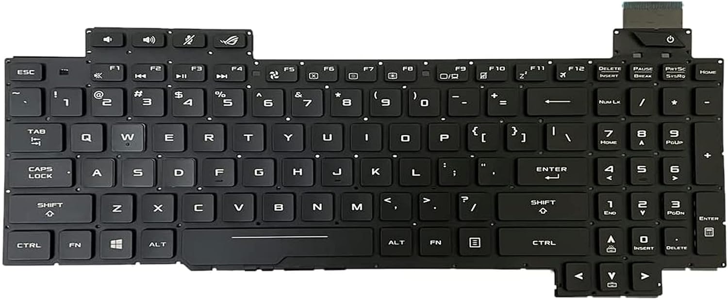 Tastatura Laptop, Asus, ROG Strix GL703VM, GL703GE, GL703GM, GL703VE, iluminata, layout US