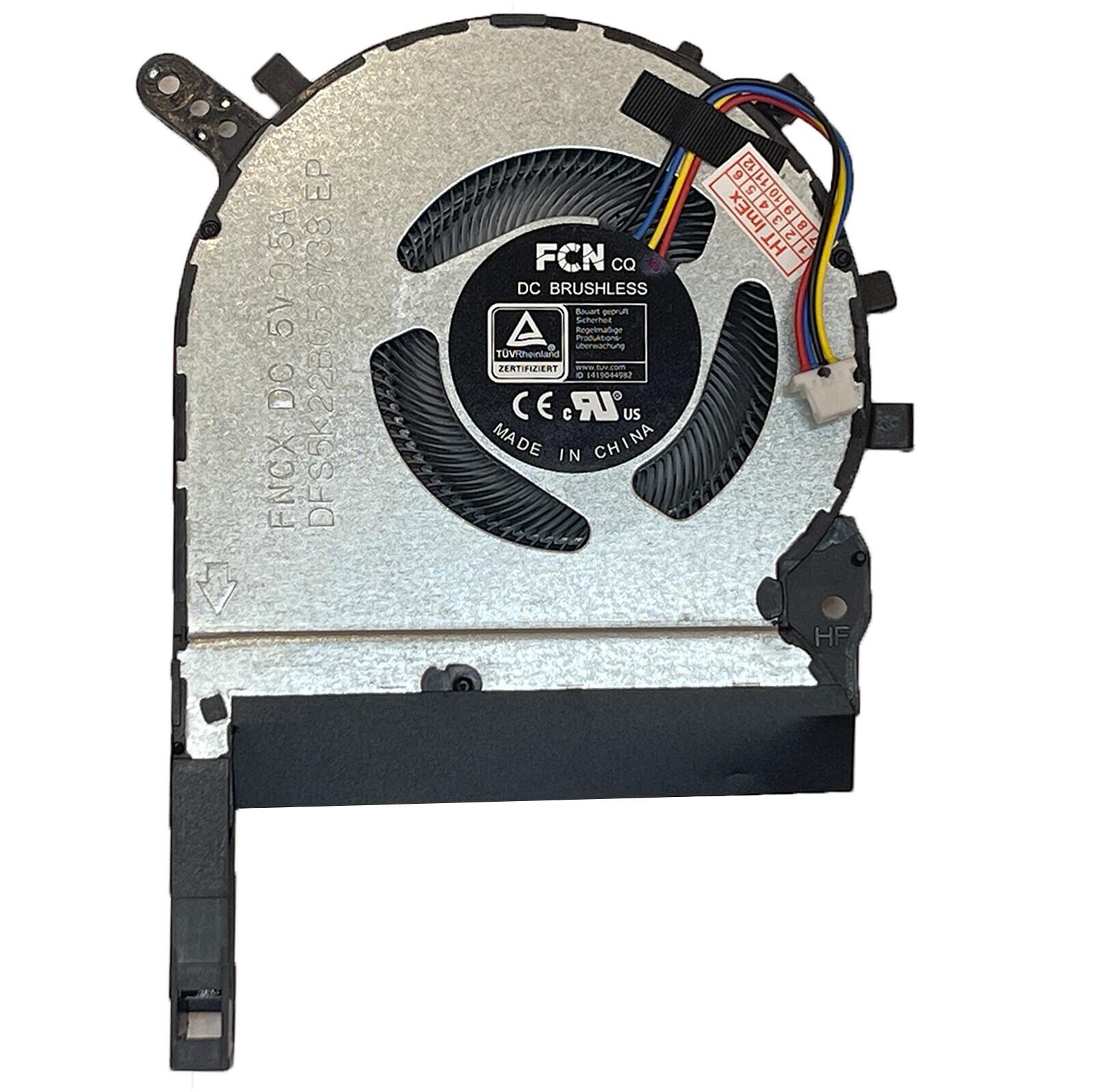 Cooler procesor Laptop Gaming, Asus, TUF A15 FA506IC, FA506IE, FA506IHR, FA506QE, FA506QM, FA506QR, DFS5K22B056738, FNCX, 13NR0600T05011, CPU, 5V, 0.5A
