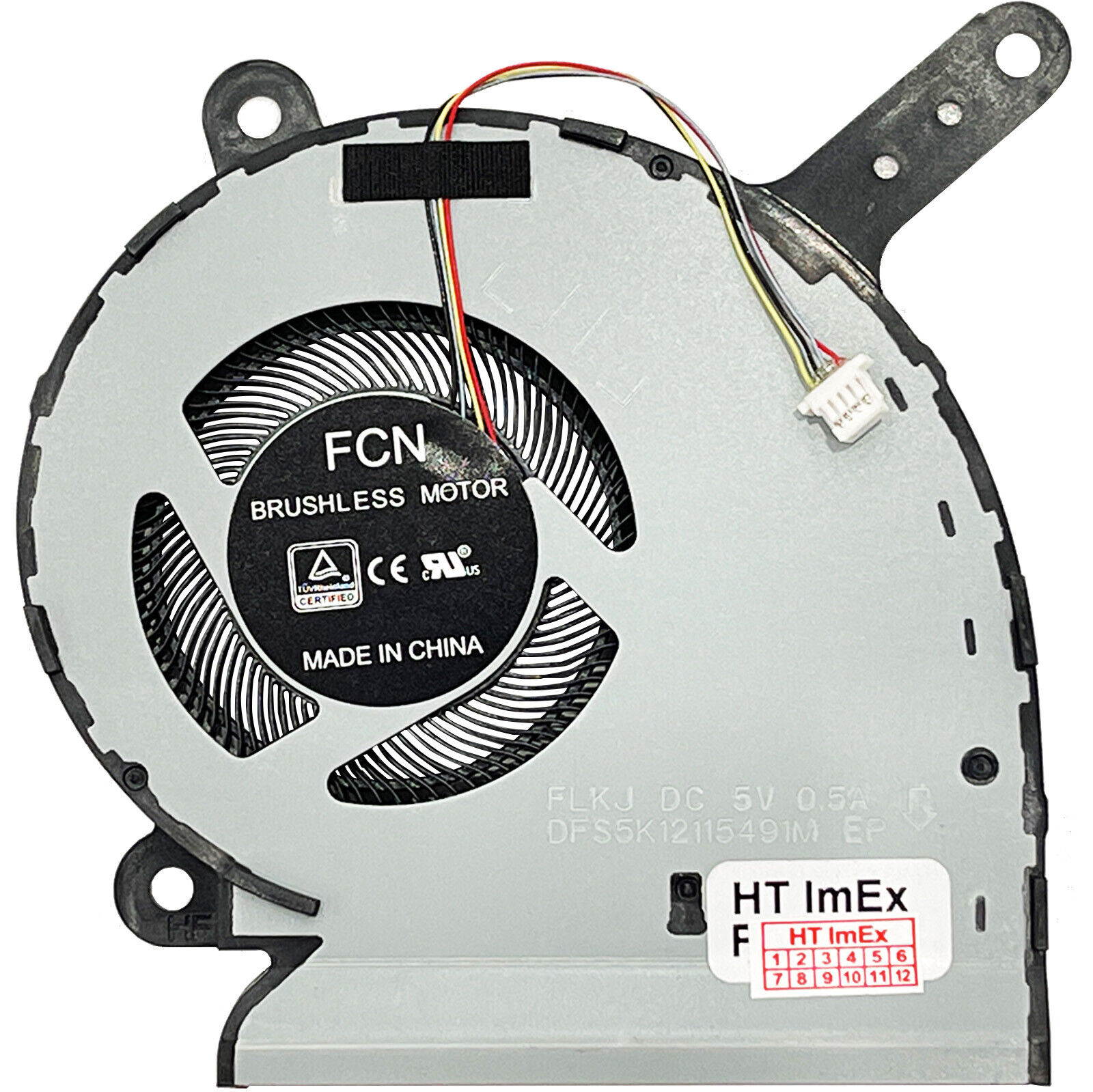 Cooler placa video Laptop, Asus, ROG Strix G531GD, G531GT, DFS5K12115491M, FFMP, FLKJ, 603380083401, 13N1-8TM0111, 13N1-8TM0121, 13NR01L0T02211, 5V, 0.5A, GPU