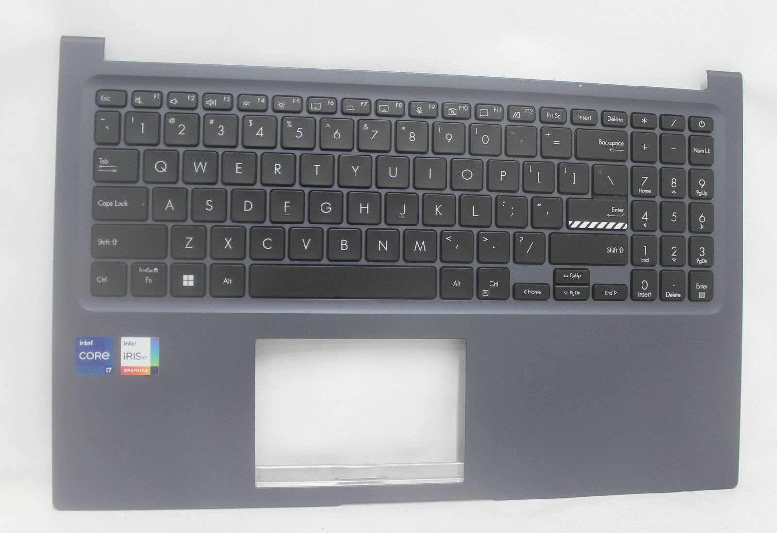 Carcasa cu tastatura palmrest Laptop, Asus, VivoBook 15 R1502Z, R1502ZA, 90NB0VX1-R31UI0, iluminata, layout US