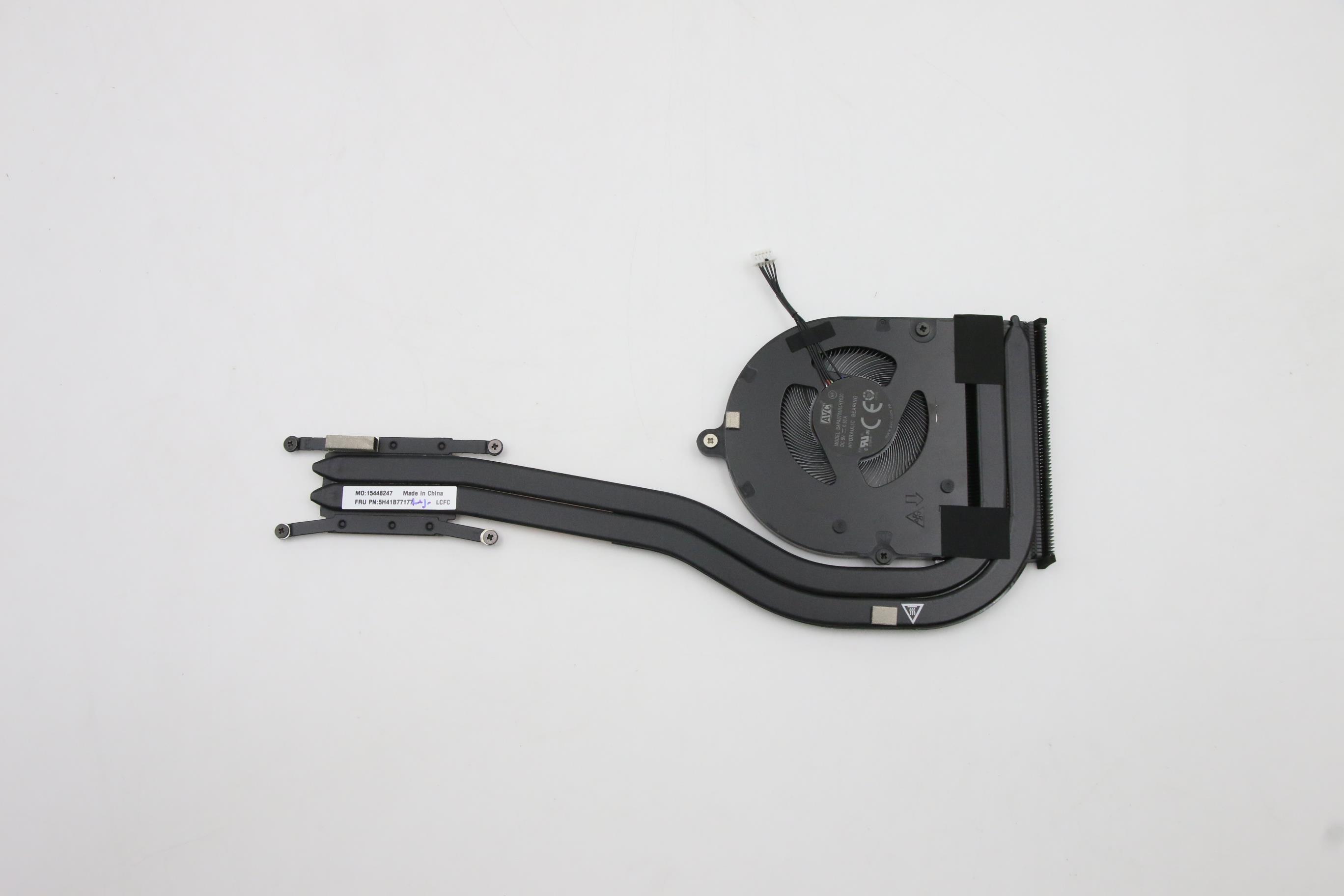 Cooler cu radiator Laptop, Lenovo, ThinkPad L14 Gen 2 Type 20X5, 20X6, 5H41B77177, 5H41B77178, AT202001VV0, M-269C-8, BAPA0705R5HY020, HL4A5, Intel Graphics UMA, 5V, 0.5A