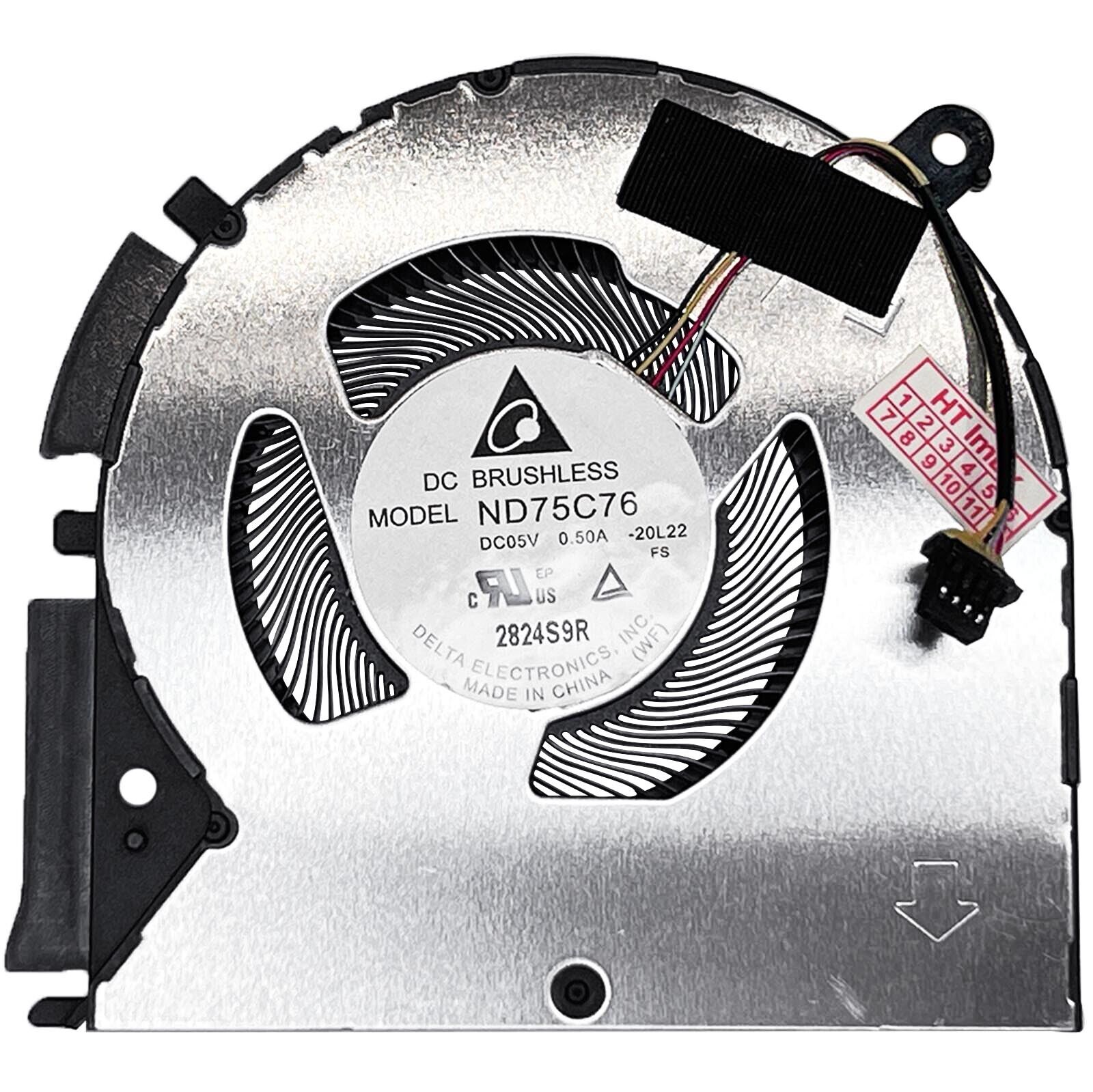 Cooler procesor Laptop, Asus, VivoBook Pro 14 M3400, M3400Q, M3400QA, M3400QC, ND75C76-20L22, DFS5K12114262G, FN2J, 13NB0U40T03021, ND75C76-20L20, DQ50576M003, 13NB0U40T02011, 5V, 0.5A, CPU