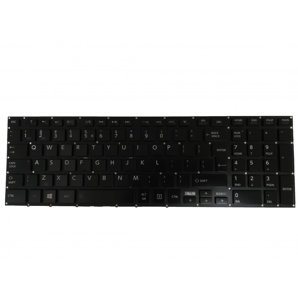 Tastatura Laptop, Toshiba, Qosmio X70-A, X75-A, iluminata, layout UK