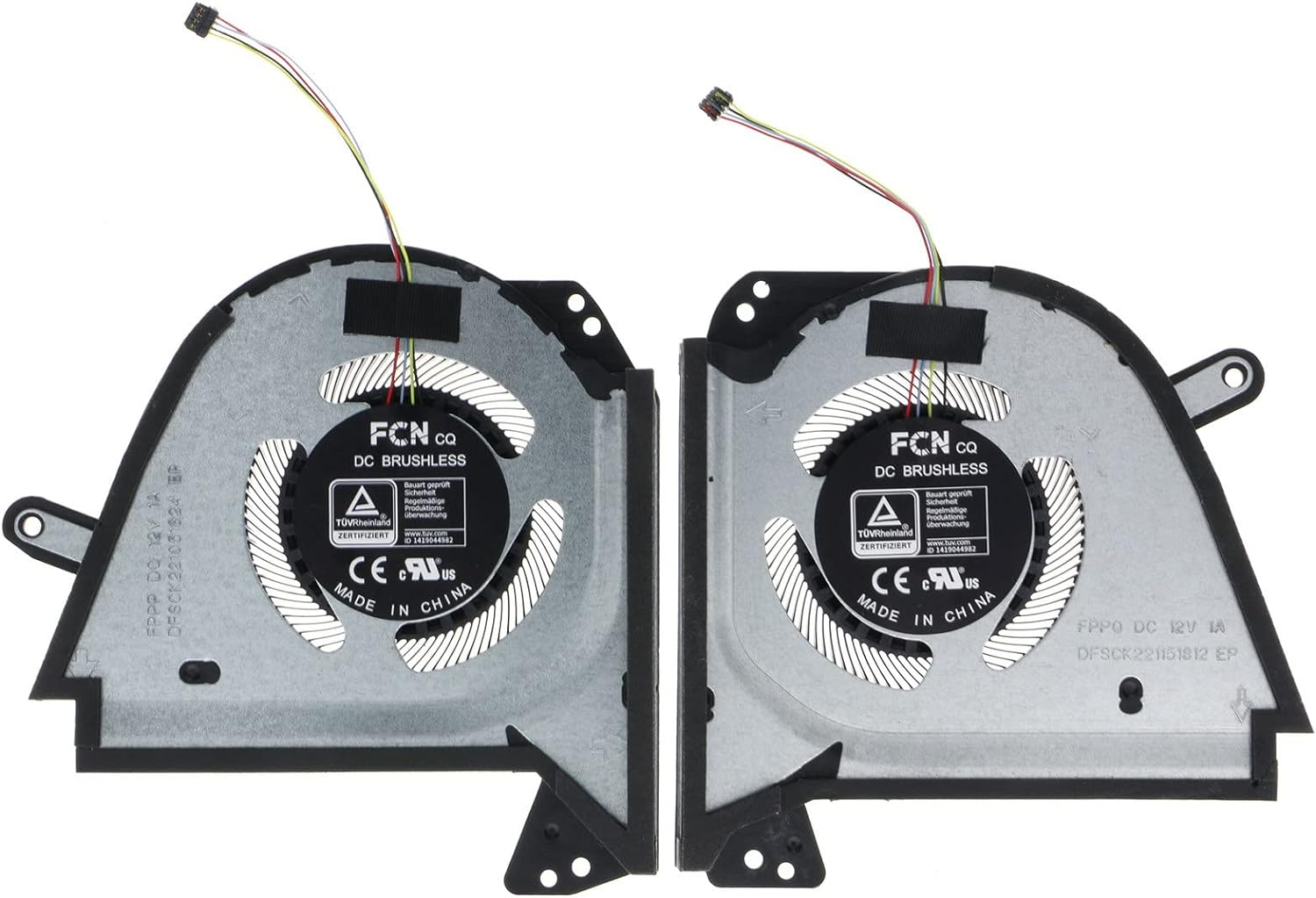 Set coolere Laptop Gaming, Asus, ROG Zephyrus G15 GA503RM, GA503RS, GA503RW, GA503RX, DFSCK221051824, DFSCK221151812, FPPP, FPPQ, 13NR0800T03011, 13NR0800T04011, 12V, 1A