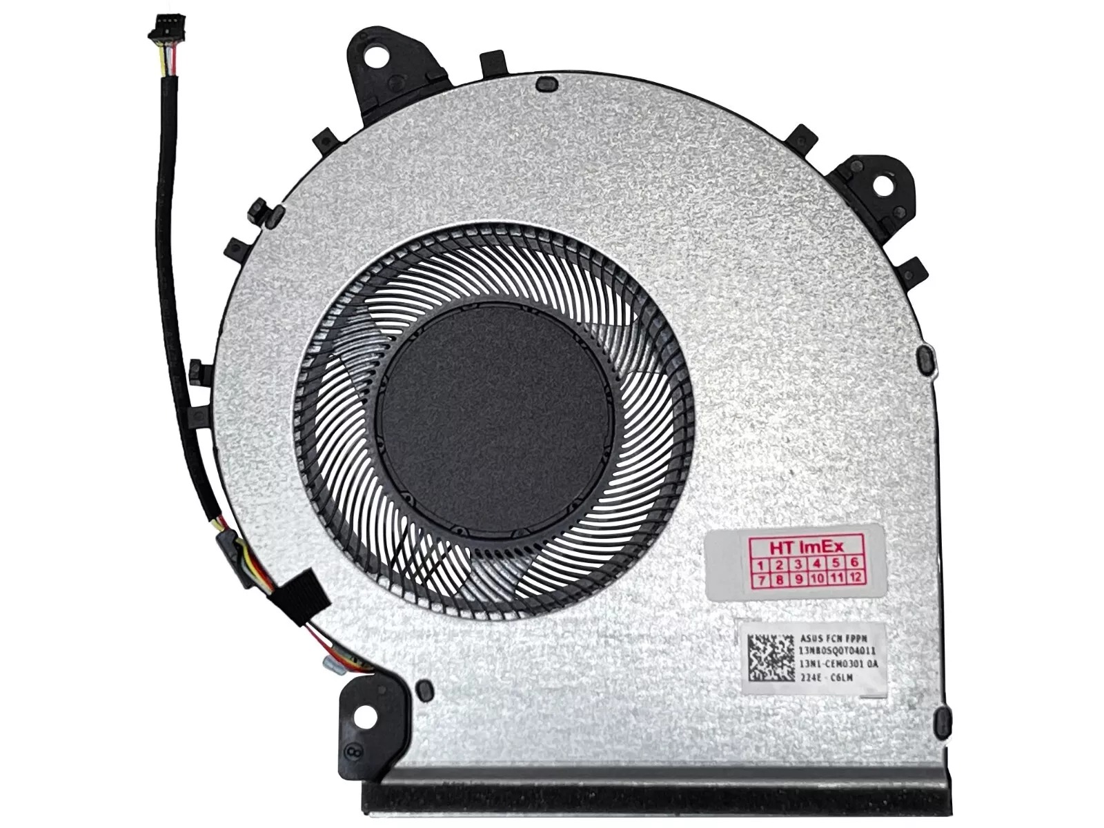 Cooler Laptop, Asus, ExpertBook P1 P1411, P1411CEA, P1411CJA, 13N1-CQM0101, DFS5K126053840, FN9K, 13NB0SQ0T02011