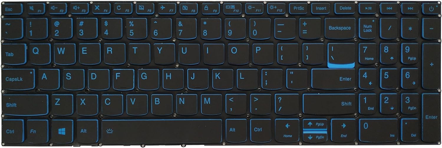 Tastatura Laptop Gaming, Lenovo, IdeaPad L340-17IRH Type 81LL, iluminata, US