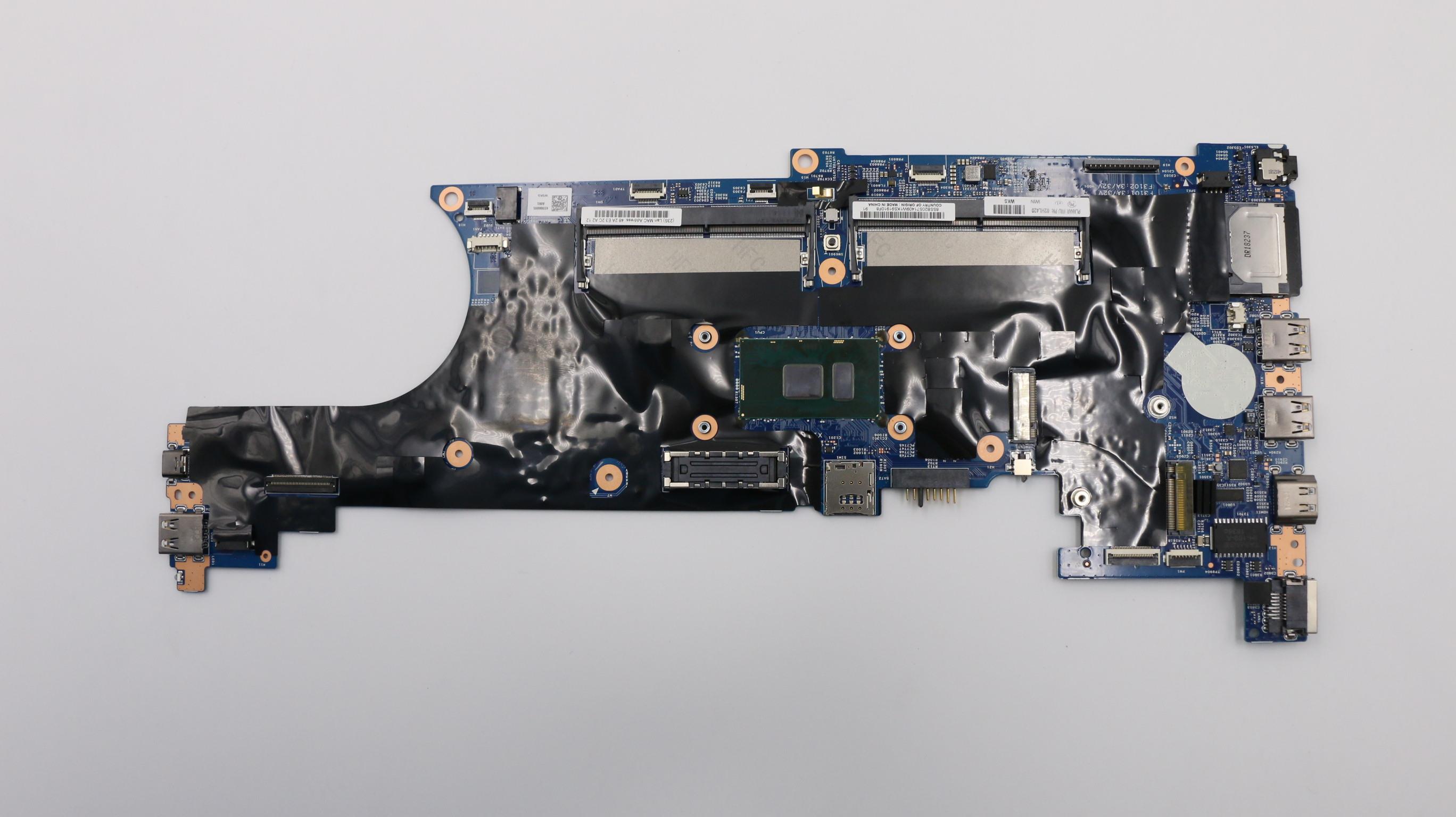 Placa de baza Laptop, Lenovo, ThinkPad T570 Type 20JW, 20JX, 01ER445, 02HL420, 01ER172, SR2F0, I5-6300U, HD, LTS-1, 16820-1, 448.0AB07.0011