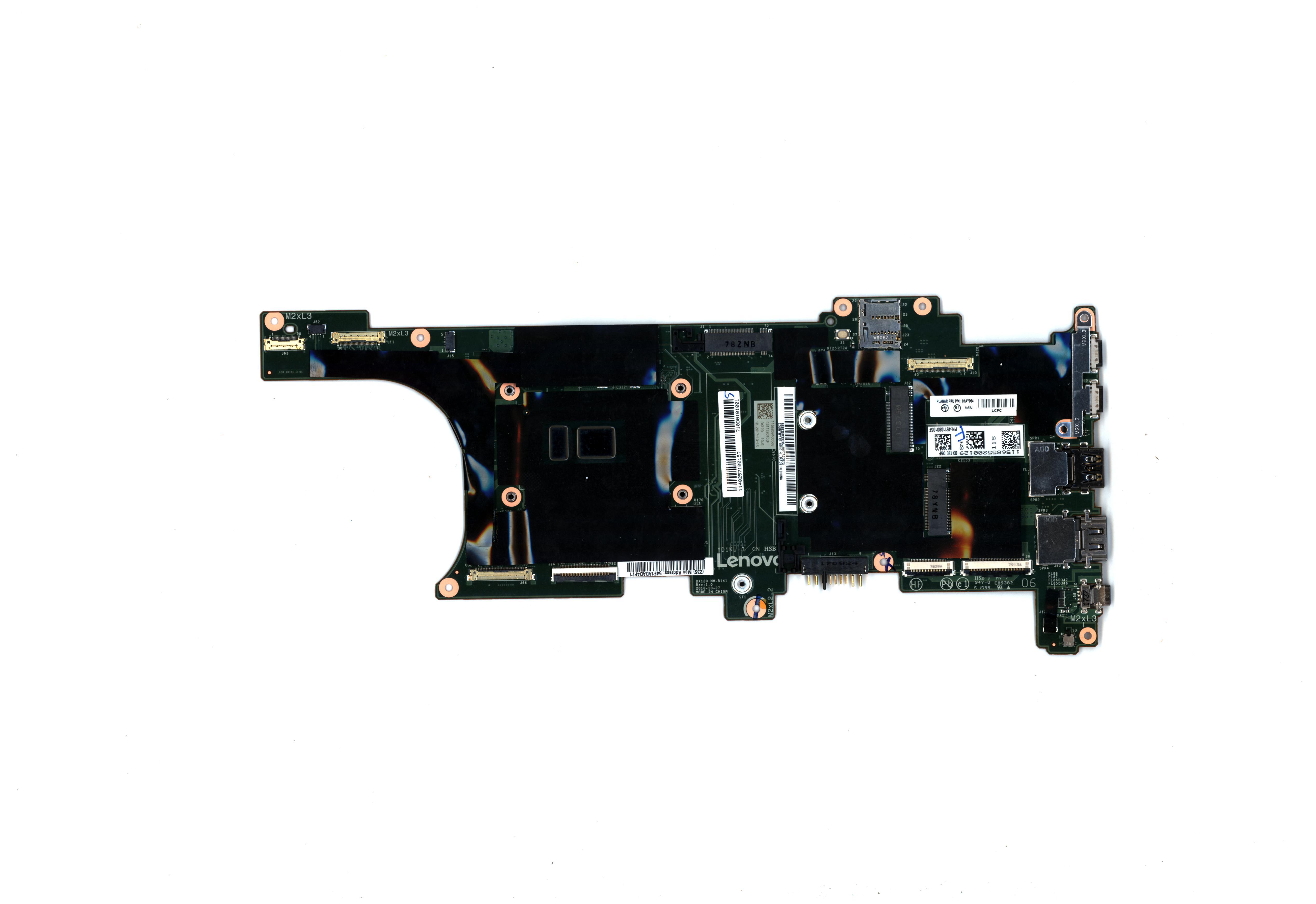 Placa de baza Laptop, Lenovo, X1 Carbon 5th Type 20HQ, 20HR, 01YN037, 01AY064, SR2ZU, I5-7200U, 8GB, DX120, NM-B141
