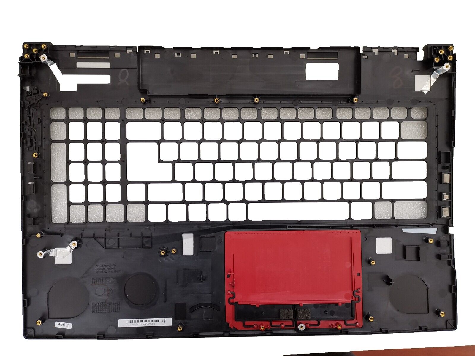 Carcasa superioara palmrest Laptop, MSI, GE75 RAIDER, GS75, 8RF, 8RE, 9SE, 9SF, 10SFS, MS-17E1, MS-17E2, 3077E2C212Y31, E2P-7G10423-TA2-1