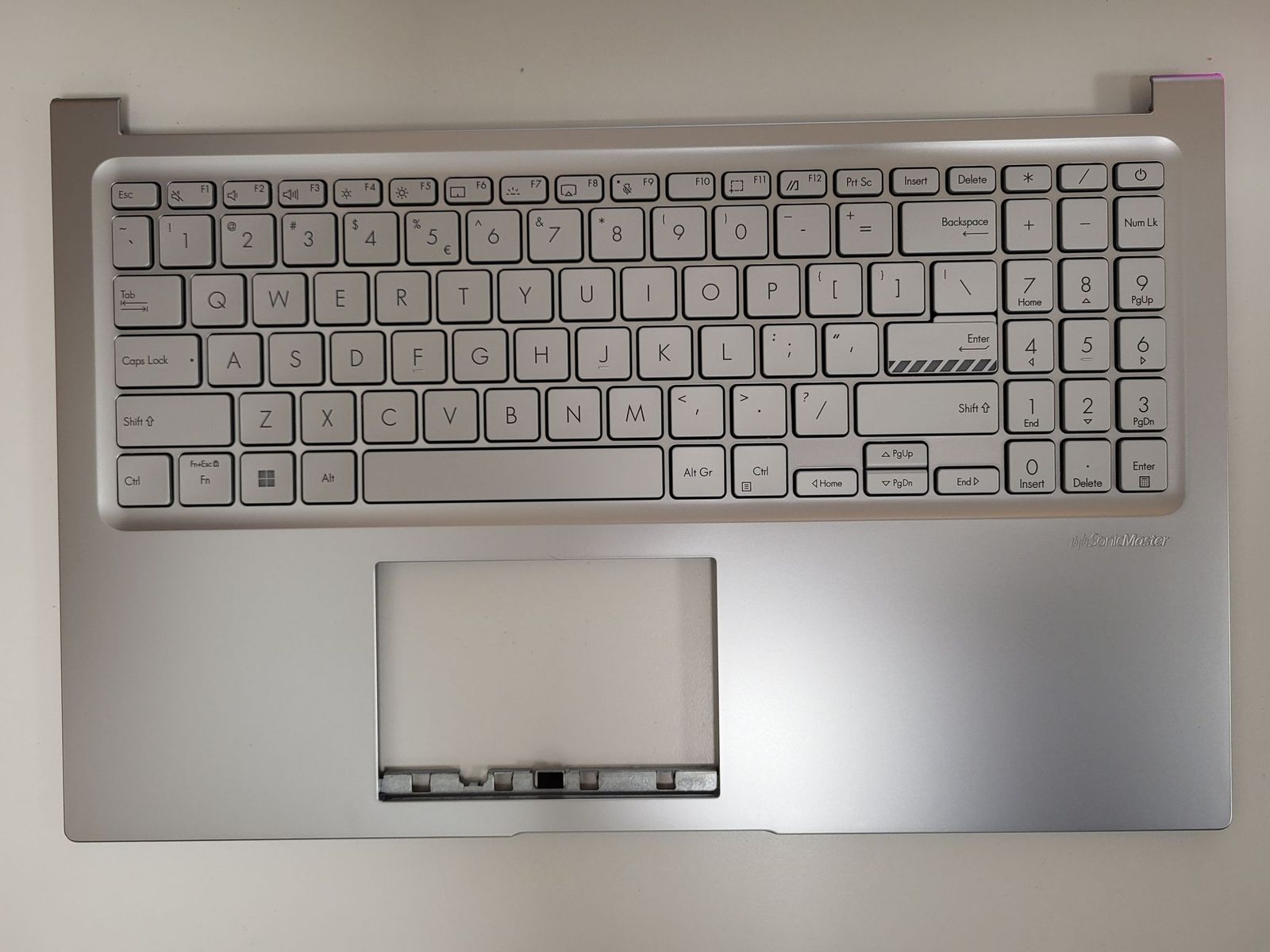 Carcasa superioara cu tastatura palmrest Laptop, Asus, VivoBook 15 A1504, A1504ZA, 13N1-GVA0K01, 13NB1022P05012-3, 90NB1022-R31UI0, iluminata, layout US