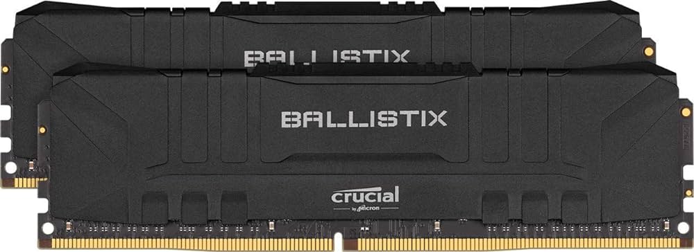 Memorie Desktop PC Crucial Ballistix 16GB (2x8GB) DDR4 3200MHz BL2K8G32C16U4B