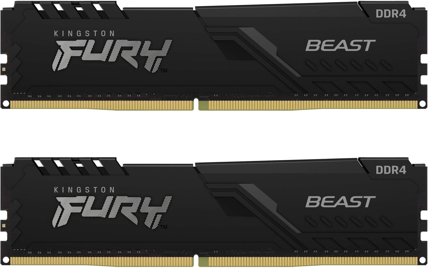 Memorie Desktop PC Kingston FURY Beast 32GB (2x16GB) DDR4 3600MHz KF436C18BBK2/32