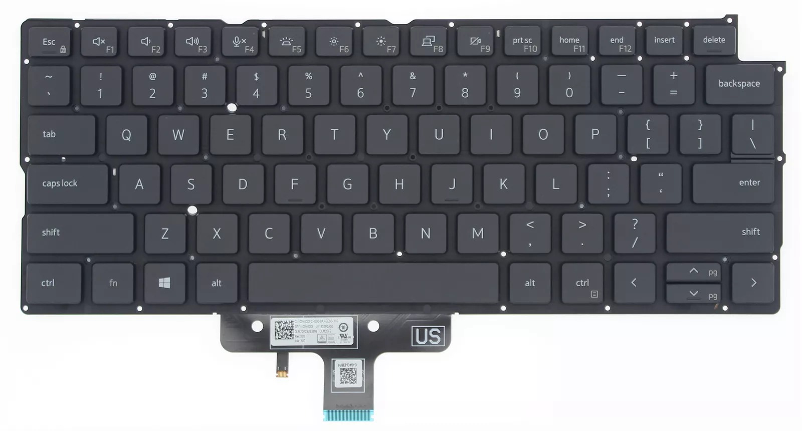 Tastatura Laptop 2in1, Dell, Latitude 9420, 9430, 00Y0GG, 0Y0GG, iluminata, layout US