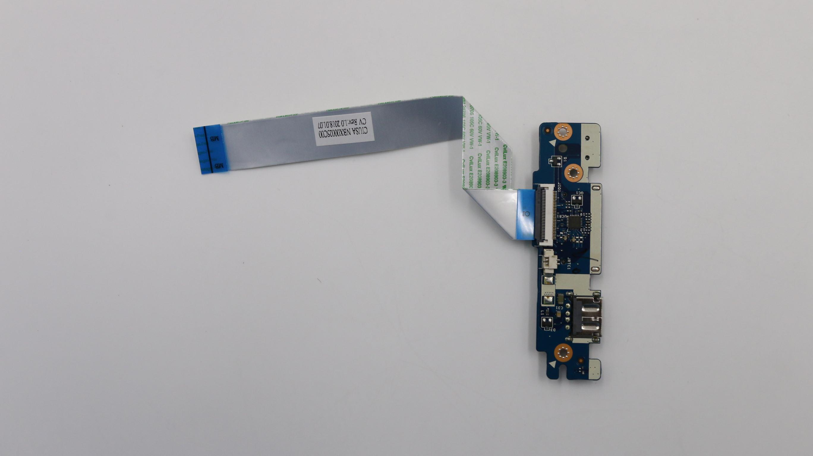 Modul USB cu card reader Laptop, IdeaPad 320S-15AST Type 80YB, 5C50N78342, CAUSC/SD, LS-E981P, NBX00025L00