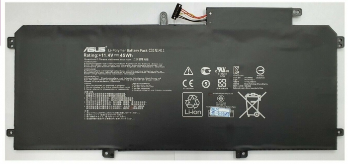 Baterie Laptop, Asus, ZenBook U305F, U305FA, U305L, C31N1411, 11.4V, 3830mAh, 45Wh