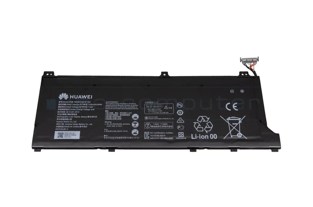 Baterie Laptop, Huawei, MateBook 15 (2020-2023), 3292GYK828, 31241-2014, HB4692Z9ECW, HB4692Z9ECW-22, HB4692Z9ECW-22A, 7.64V, 7330mAh, 56Wh