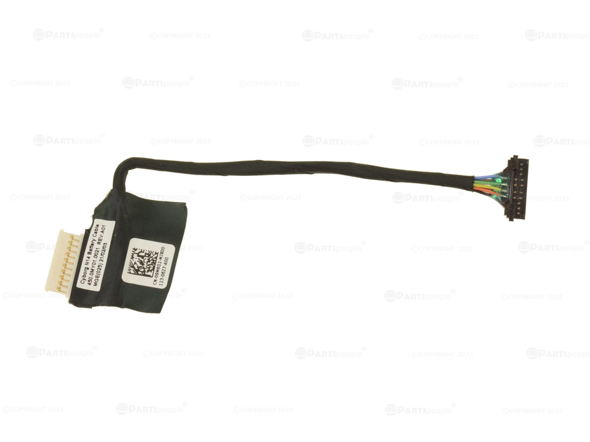 Cablu conectare baterie Laptop, Dell, Inspiron 15 5510, 5518, 9M6D2, 09M6D2, 450.0MY01.0021, Cyborg N14 Battery Cable