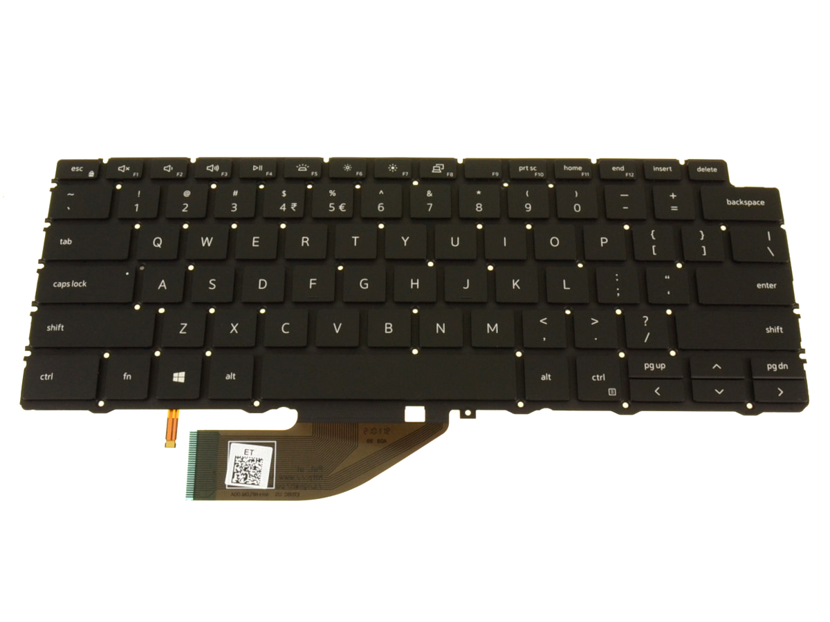 Tastatura Laptop 2in1, Dell, XPS 13 7390, 9310, 049R37, 49R37, 0C8WV6, C8WV6, iluminata, layout US