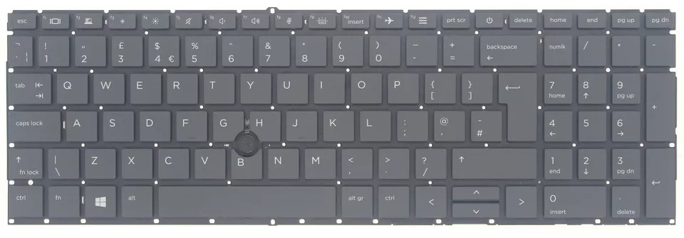 Tastatura Laptop, HP, EliteBook 850 G8, 855 G8, iluminata, layout UK