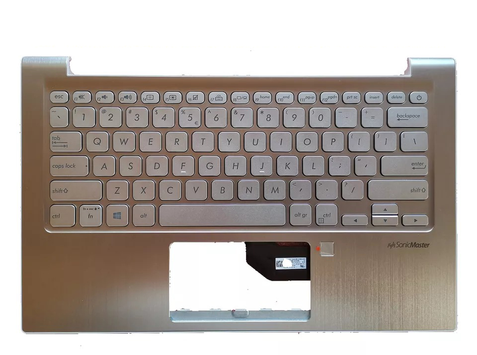 Carcasa superioara cu tastatura palmrest Laptop, Asus, VivoBook S13 S330F, S330FA, S330FN, S330FL, S330U, S330UA, S330UN, 90NB0JD2-R31US0, 13NB0JF1P05111, iluminata, layout US