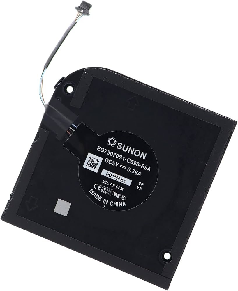 Cooler Laptop, Dell, Precision 3560, 3561, 0VK8HK, VK8HK, EG75070S1-C590-S9A, 5V, 0.36A