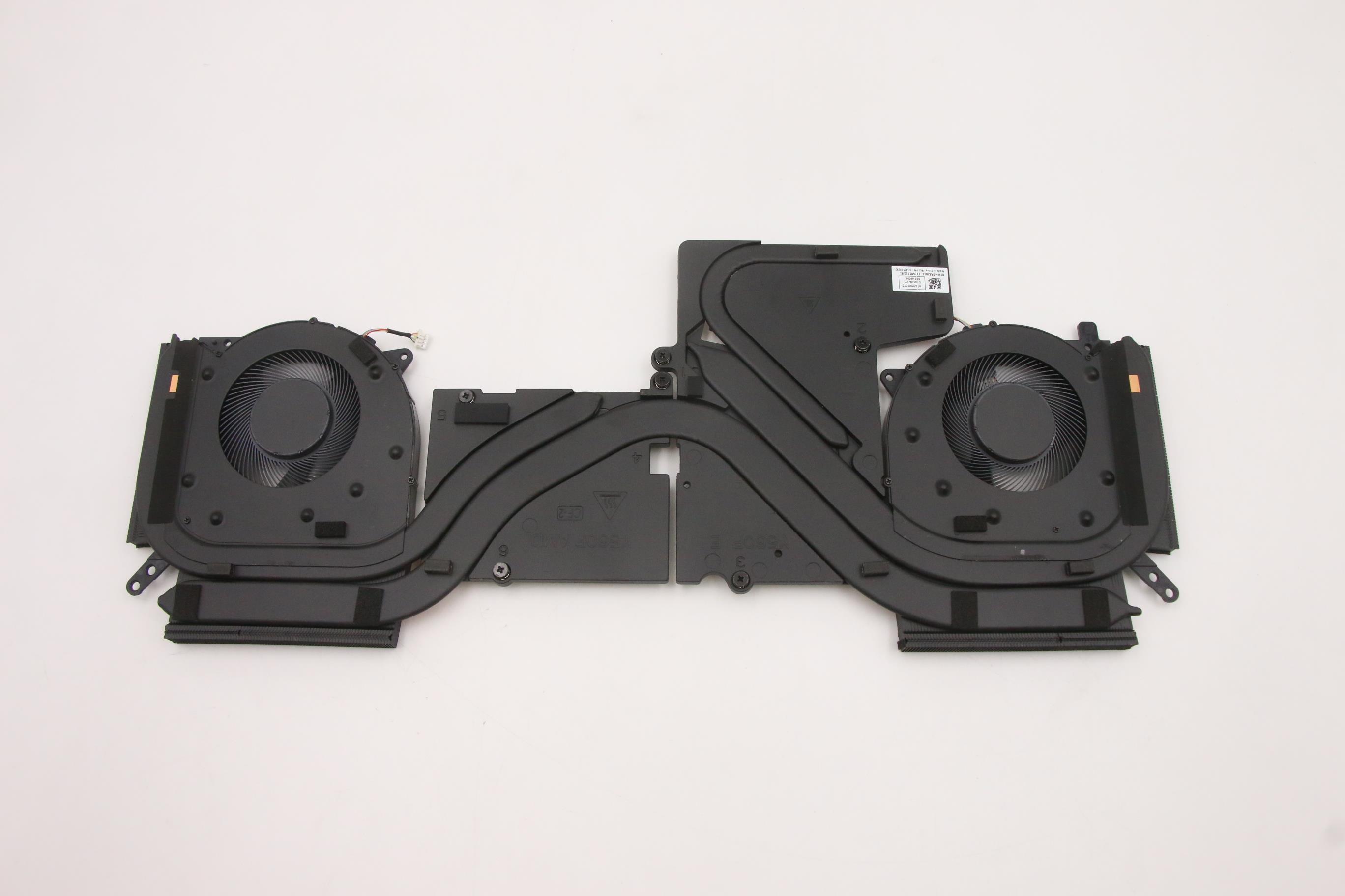 Set coolere cu radiator Laptop, Lenovo, Legion 5 Pro 16ACH6H Type 82JQ, 5H40S20280, 5H40S20281, 5H40S20282, AT1ZV001DT0, NS8CC14-20J08, NS8CC15-20J09, 10V, 0.50A