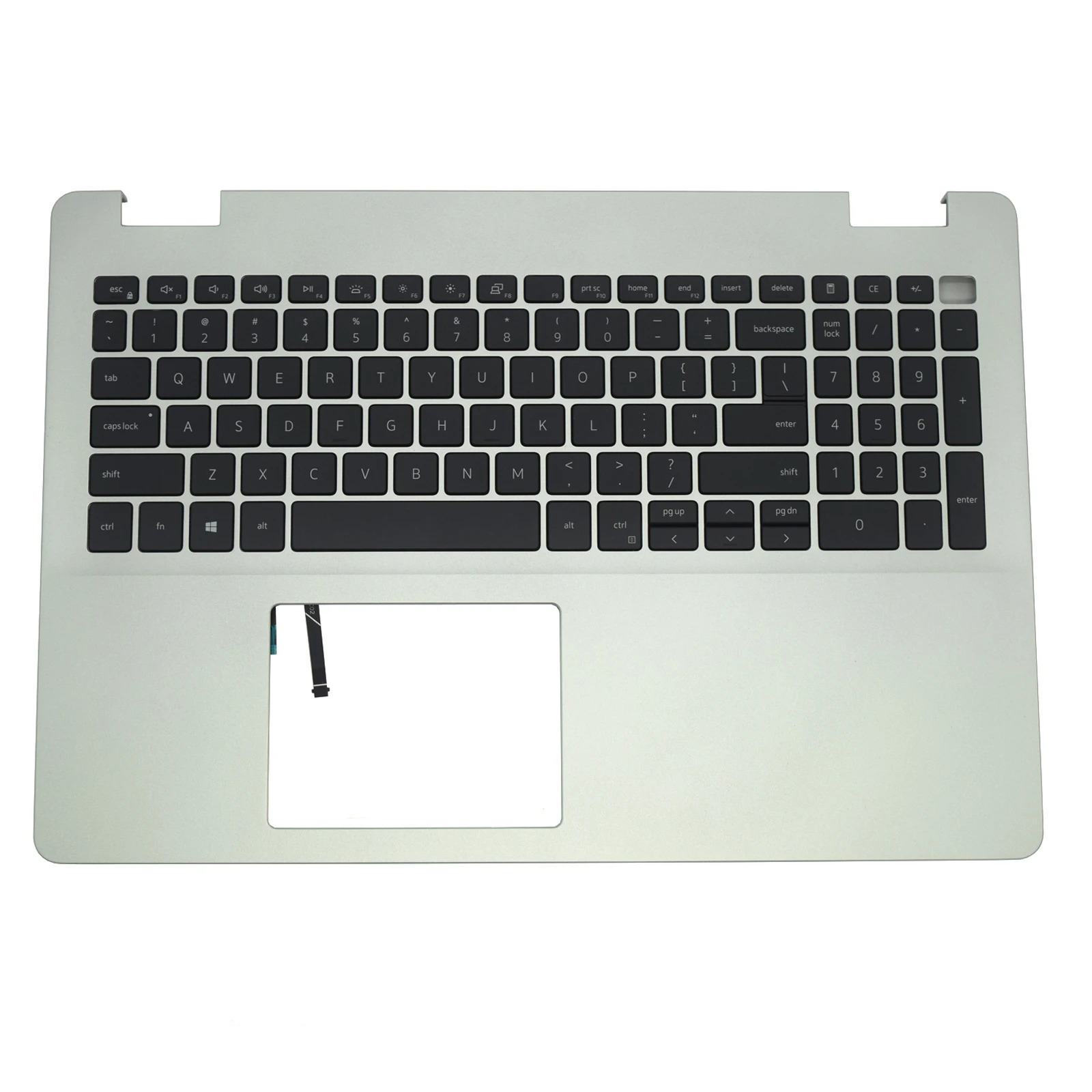 Carcasa superioara cu tastatura palmrest Laptop, Dell, Inspiron 5593, 5594, 07G0RN, 7G0RN, FA2RI000BA0-1, AP2RI0004A0, iluminata, layout US