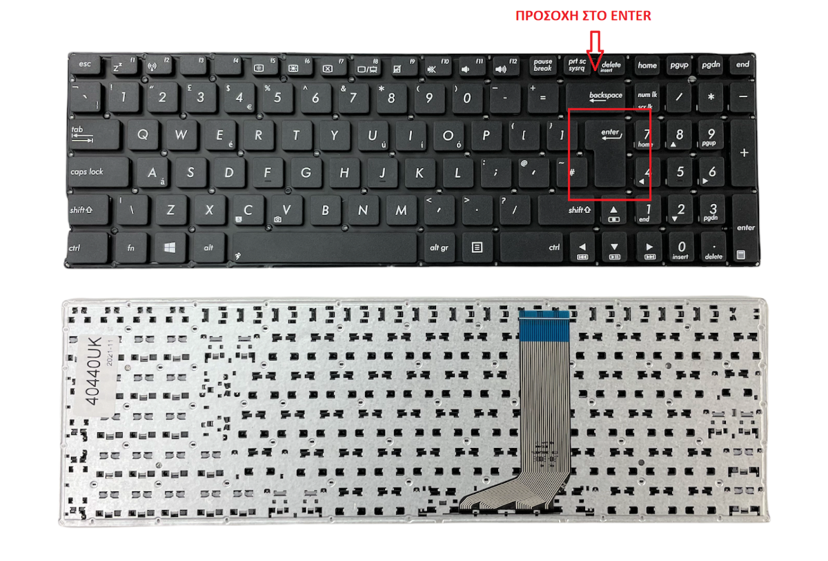 Tastatura Laptop, Asus, X756, X756U, X756UA, X756UB, X756UJ, X756UQ, X756UV, X756UW, X756UX, layout UK