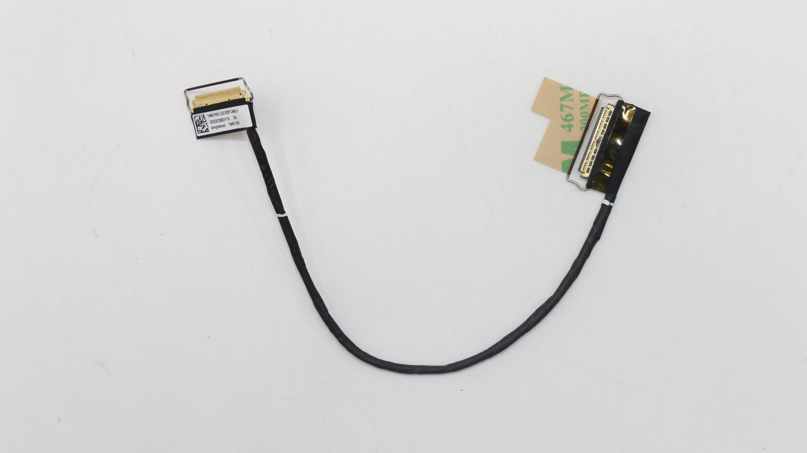 Cablu video LVDS Laptop, Lenovo, ThinkPad T495 Type 20NJ, 20NK, 02HK974, DC02C00DY10, T490 FHD LCD EDP CABLE
