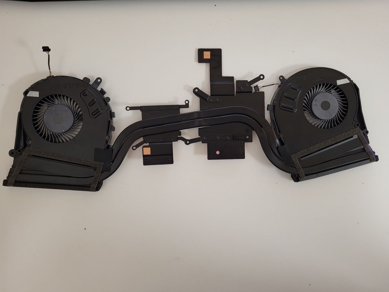 Set coolere cu sistem de racire Laptop Gaming, HP, Pavilion 17-CD, TPN-C142, L58909-001, L56873-001, AT2K9003DC0, 7H2140, ND85C14-18K14, ND85C15-18K15, 5V, 0.5A