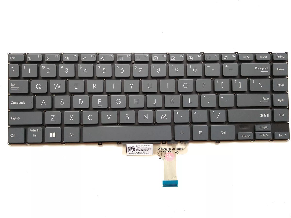 Tastatura Laptop, Asus, ZenBook Flip 13 UX363, UX363E, UX363J, UX363JA, UX363EA, iluminata, layout US