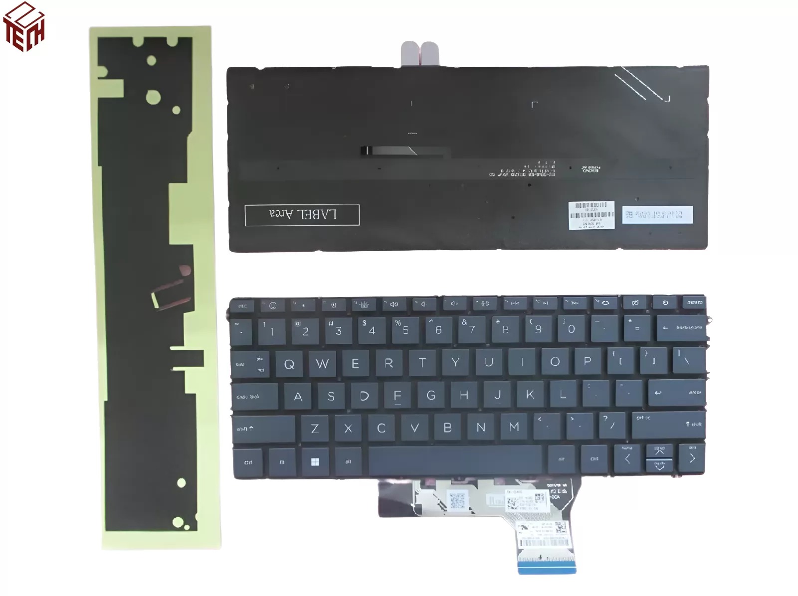 Tastatura Laptop 2in1, HP, Envy X360 13-BF, TPN-C161, N15667-001, iluminata, albastra, layout US