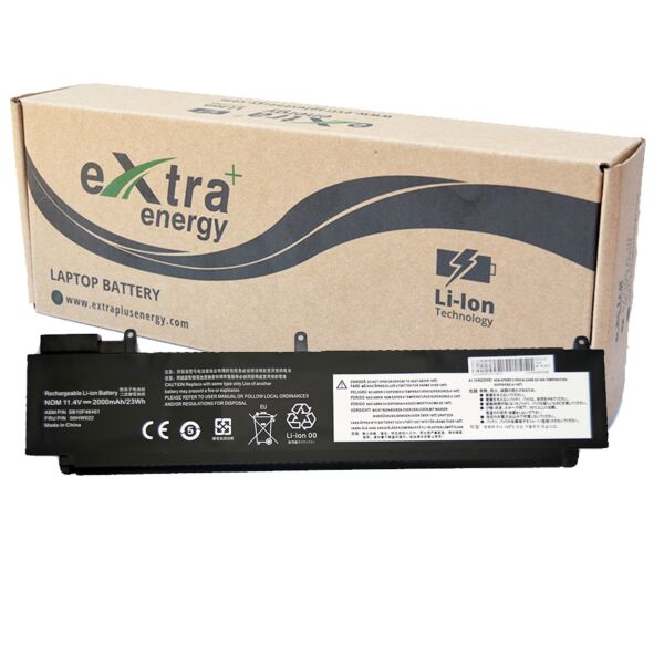 Baterie compatibila pricipala Laptop, Lenovo, ThinkPad 00HW023, 00HW036, 00HW037, SB10F46460, SB10F46461, SB10F46474, 3ICP4/43/86, 00HW022, 11.4V, 2000mAh, 23Wh