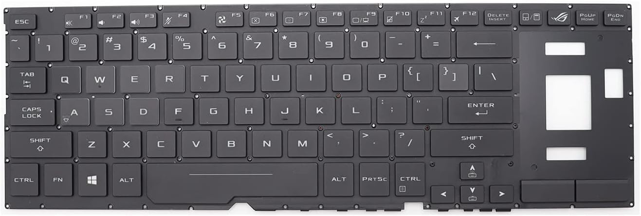Tastatura Laptop Gaming, Asus, Rog Zephyrus GX501V, GX501VI, GX501VIK, GX501VS, GX501VSK, GX501GI, V161162AS1, 0KNB0-6613US00, iluminata RGB, layout US