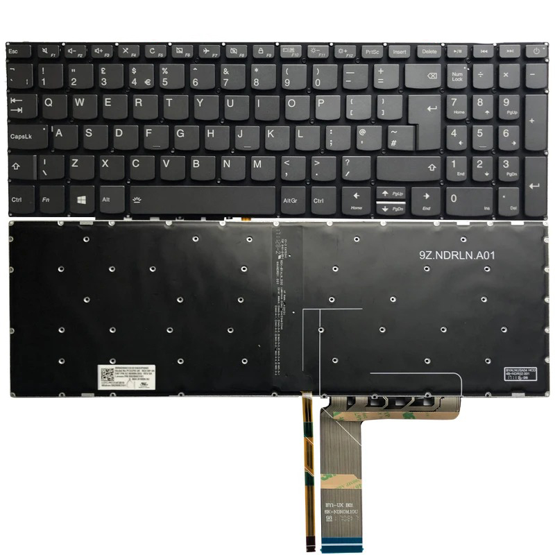 Tastatura Laptop, Lenovo, IdeaPad 720-15IKB Type 81AG, 81C7, iluminata, layout UK