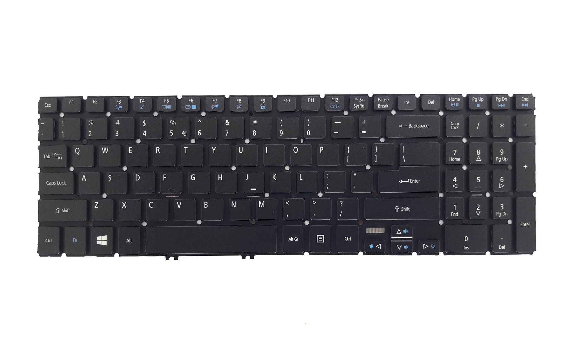 Tastatura laptop, Acer, Aspire V5-552, V5-552G, V5-572, V5-572G, V5-573, V5-573G, fara rama, iluminata, us