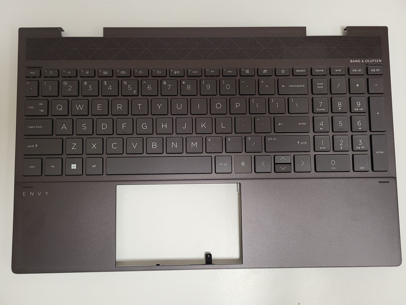 Carcasa superioara cu tastatura palmrest Laptop, HP, Envy X360 Convert 15-EE, 15-ED, 15M-EE, 15M-ED, 15T-ED, L97031-001, L93119-001, L97031-B31, L93119-B31, iluminata, layout US