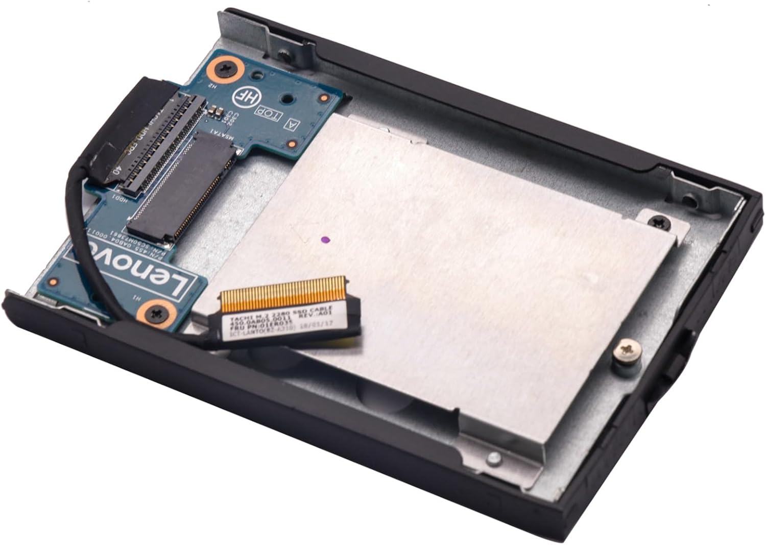 Adaptor cu cablu conectare SSD M2, Laptop, Lenovo ThinkPad P52S Type 20LB, 20LC, SC50M73861, 01ER035, 455.0AB04.000, 450.0AB05,0011