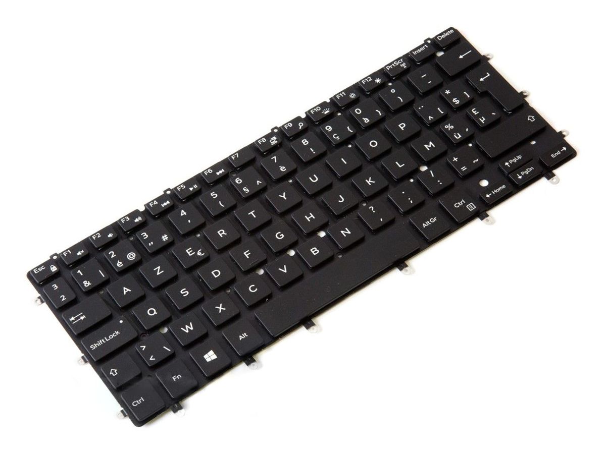 Tastatura Laptop, Dell, Inspiron 15 7547, 7548, iluminata, layout belgia (UK/BE)