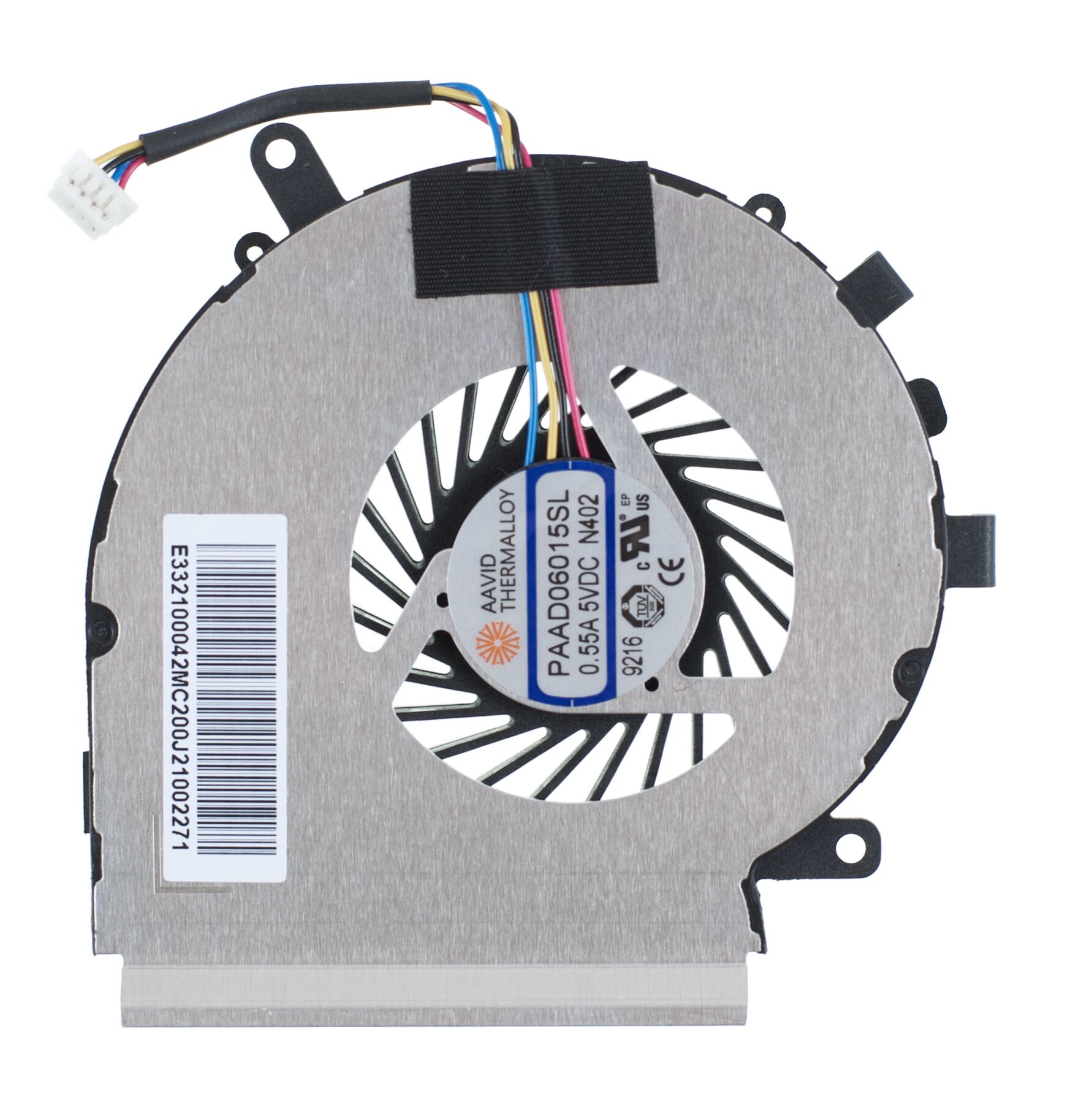 Cooler procesor Laptop, MSI GF72, 7RD, 7RE, 8RE, MS-1799, MS-179E, PAAD06015SL, N402, N366, 5V, 0.55A, 4 pini, CPU