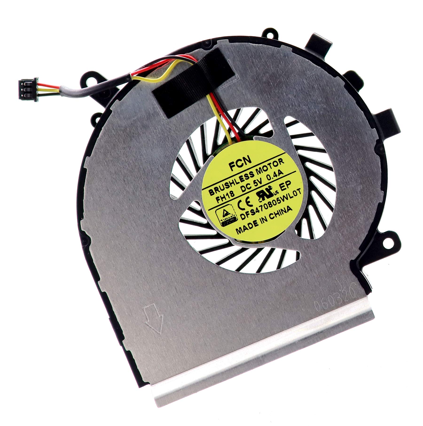 Cooler procesor Laptop, MSI, DFS470805WL0T, FH18, 5V, 0.4A, 3 pini, CPU