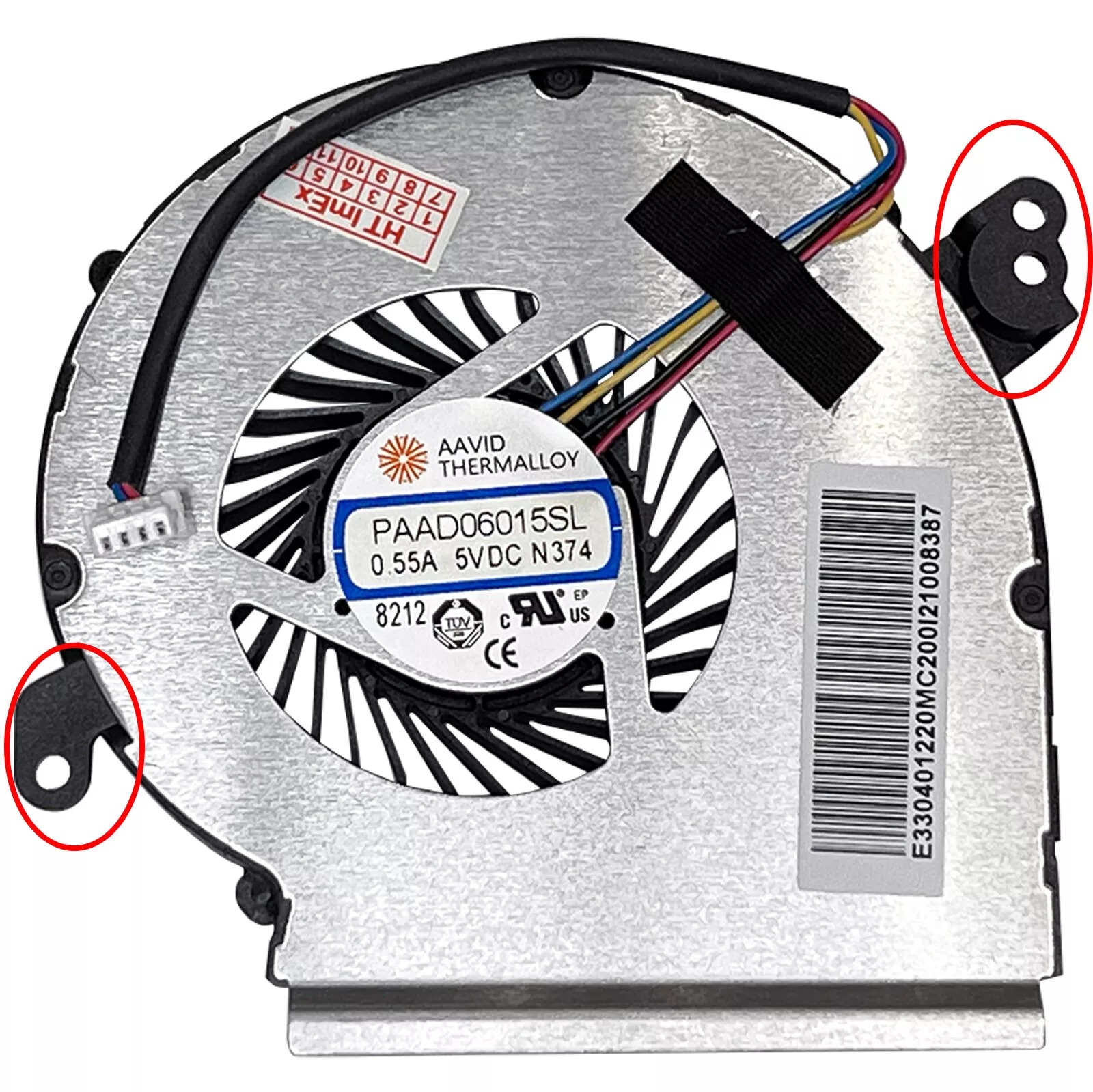 Cooler placa video Laptop, MSI, PAAD06015SL, N374, 5V, 0.55A, 4 pini, GPU