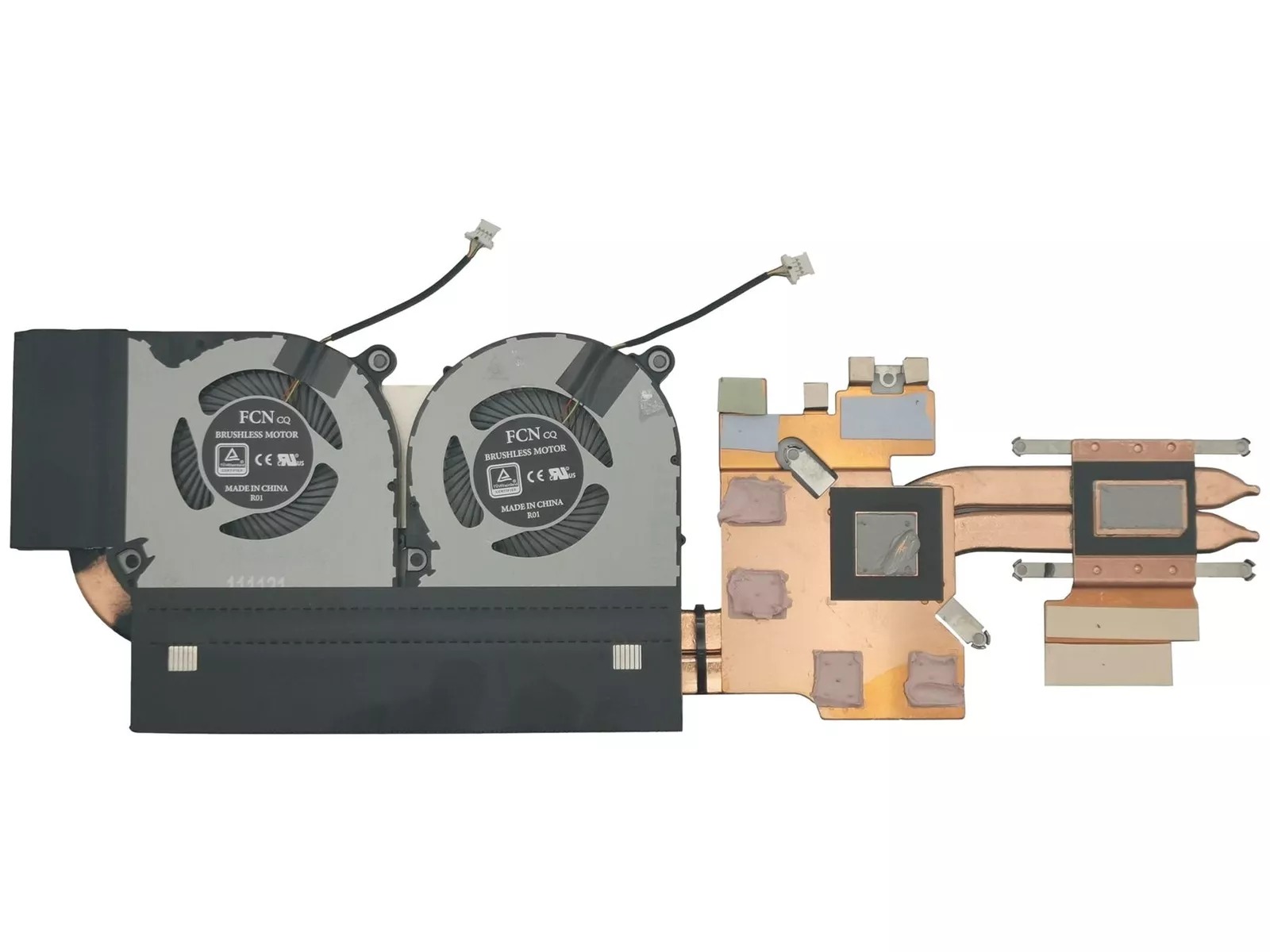 Set coolere Laptop Gaming, Acer, Nitro 5 AN517-51, pentru placa video GTX 1650, 24Q59N2001, 24.Q59N2.001, AT2K1002, DFS531005PL0T FL78, DFS561405PL0T FL1K, 5V, 0.5A