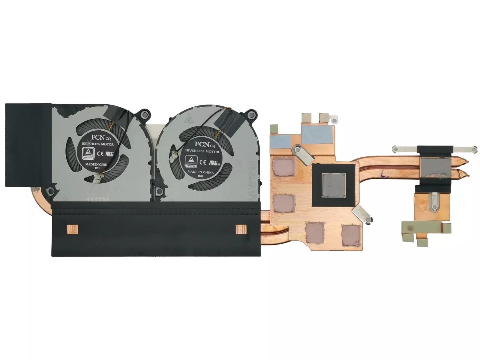 Set coolere Laptop Gaming, Acer, Aspire 7 A715-41G, 24.Q8LN2.001, 24Q8LN2001, DFS531005PL0T FL78, DFS561405PL0T FL1K, AT2Y2003, 5V, 0.5A