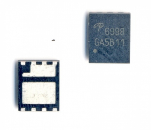 Mosfet alimentare AON6998, 6998, AO6998, DFN8