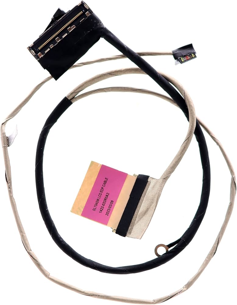 Cablu video LVDS Laptop Gaming, Asus, ROG Strix SCAR II GL704GM, GL704GV, GL704GW, 14005-02840000, 14005-02840100, 1422-033R0A2, 1422-033P0A2, GL704GM LCD EDP, 40 pini