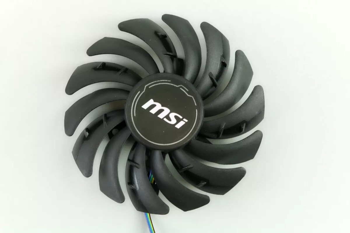 Cooler placa video Desktop, MSI, Super Ventus RTX RTX3060, RTX3070, RTX3080, RTX3090, PLD09210B12HH, 85mm, 12A, 0.40A, 4 pini
