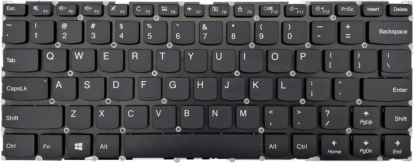 Tastatura Laptop, Lenovo, IdeaPad 510S-14IKB Type 80UV, neagra, layout US